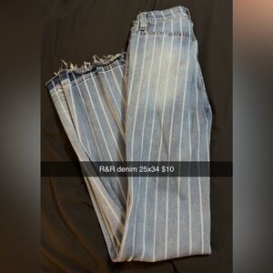 R&R Denim Women's Blue Boot Cut Jeans